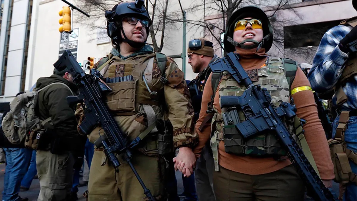 Citizens versus the Military.